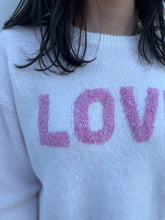 Load image into Gallery viewer, Block Love Long Sleeve Sweater
