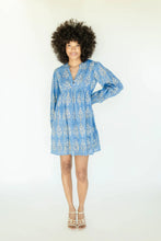 Load image into Gallery viewer, Fern Provincial Blue Dress
