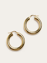 Load image into Gallery viewer, Air Hoops Earrings, Gold - ABLE
