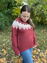 Load image into Gallery viewer, Cherry Laquer Ashlynn Sweater

