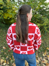 Load image into Gallery viewer, Bright Patchwork Sweater
