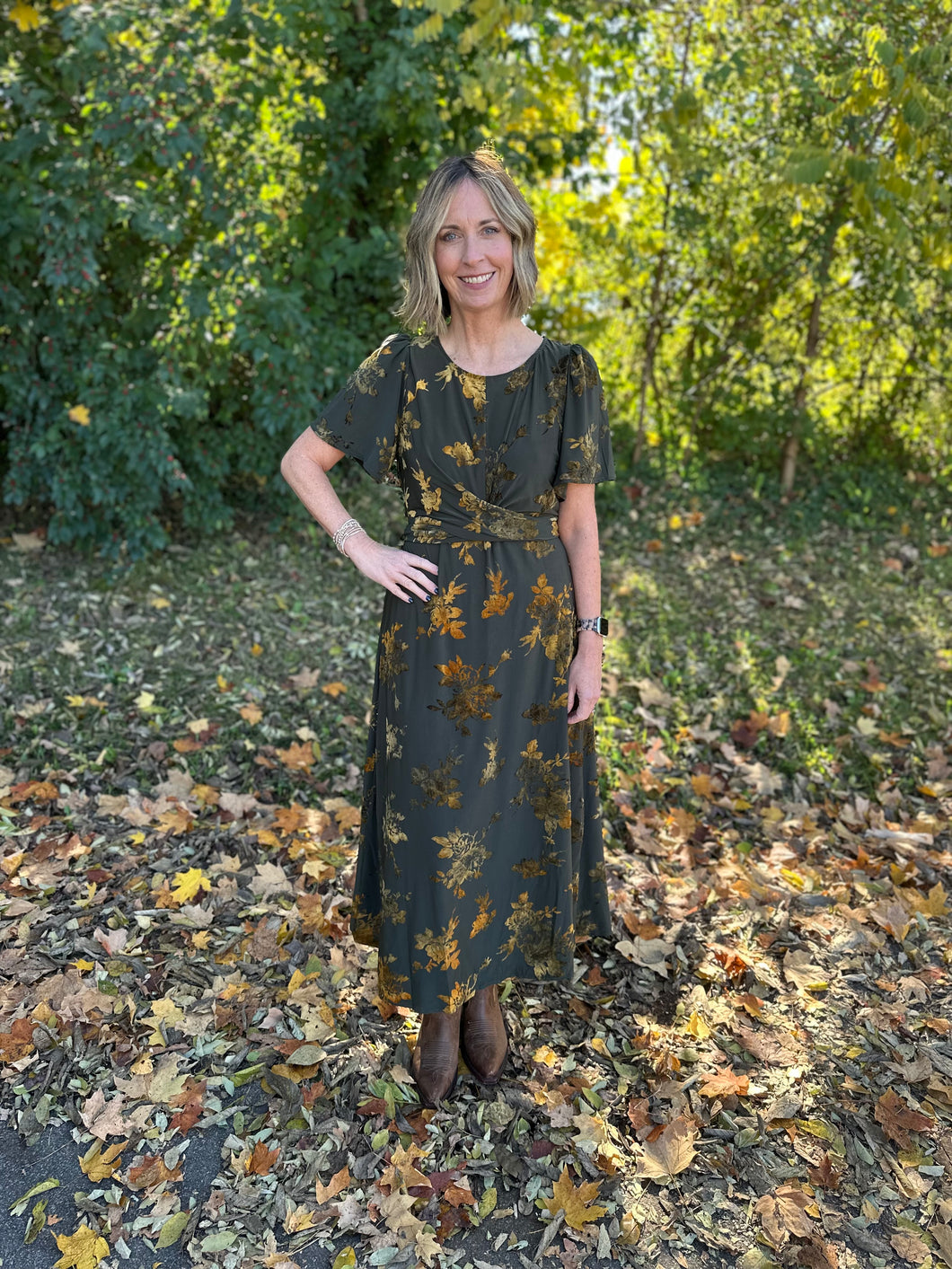 Golden Rose Thayer Dress