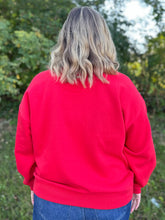 Load image into Gallery viewer, Christmas Crew-Neck Blousant Oversized Fleece
