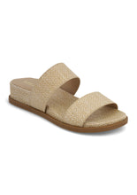 Load image into Gallery viewer, Yelena Natural Raffia Sandals
