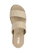 Load image into Gallery viewer, Yelena Natural Raffia Sandals
