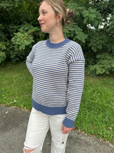 Load image into Gallery viewer, Striped Drop Shoulder Sweater
