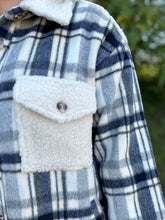 Load image into Gallery viewer, Long Flannel Collared Button Front Shacket
