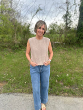 Load image into Gallery viewer, Mocha Knit Sweater Vest
