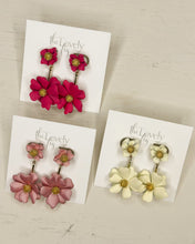 Load image into Gallery viewer, Flower Power Dangle Earrings
