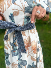 Load image into Gallery viewer, Hibiscus Denim Sorrento Dress
