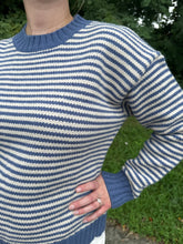 Load image into Gallery viewer, Striped Drop Shoulder Sweater

