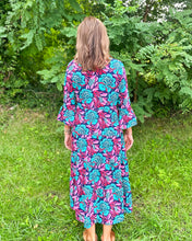 Load image into Gallery viewer, Lovestruck Teal Bennette Midi Dress
