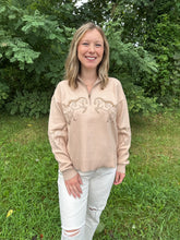 Load image into Gallery viewer, Horse Embroidery Sweater
