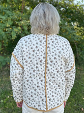 Load image into Gallery viewer, Floral Jacket with Piping Detail
