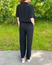 Load image into Gallery viewer, Soft Linen Smock Waist Wide Leg Pants
