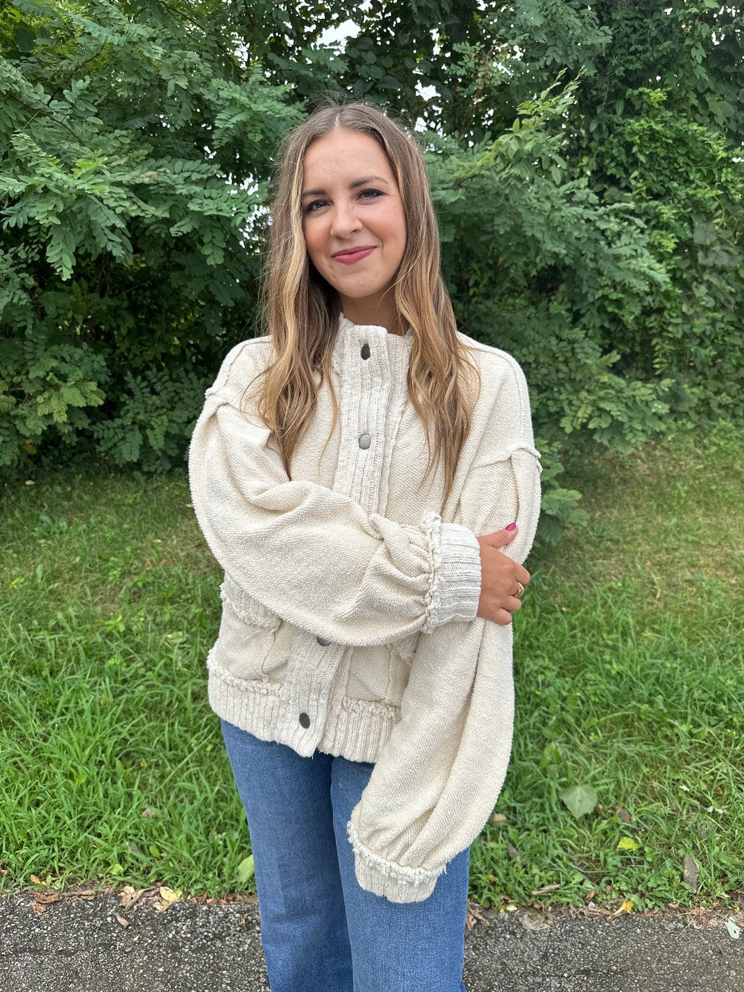 FP Cute in this Cardi