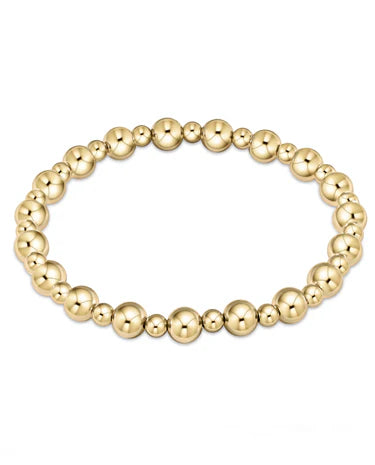 enewton Extends - Classic Grateful 6mm Bead Bracelet - Gold