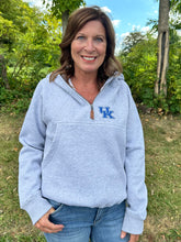 Load image into Gallery viewer, Kentucky &quot;Bronco&quot; - Long Sleeve Hooded Oversized Fleece
