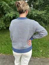 Load image into Gallery viewer, Striped Drop Shoulder Sweater
