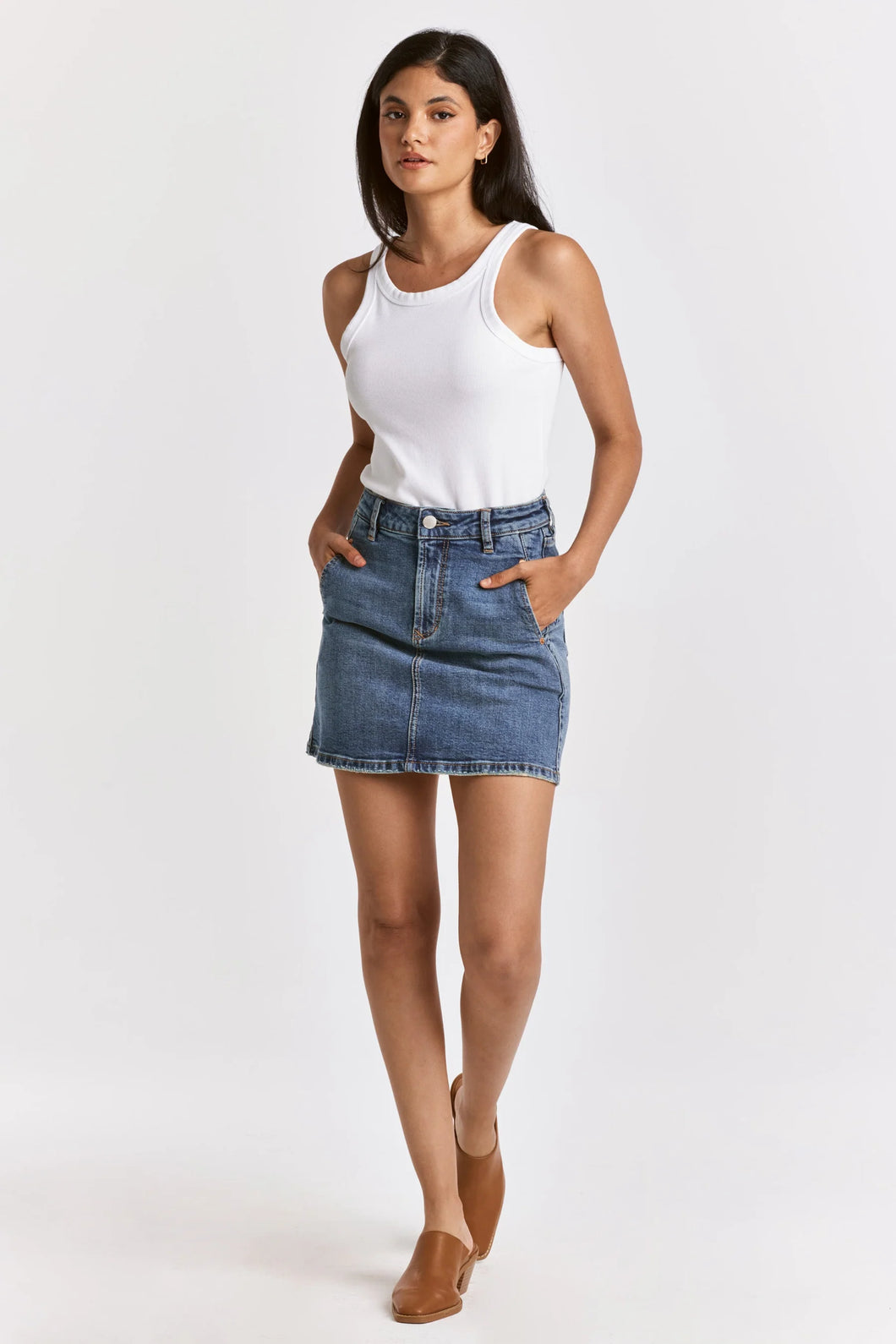 Quinn Super High Rise Skirt