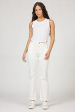 Load image into Gallery viewer, Anika Mid Rise Straight Jeans - White
