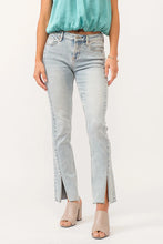 Load image into Gallery viewer, Blaire Mid Rise Slim Straight Jeans - Zubi
