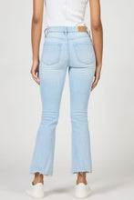 Load image into Gallery viewer, Jeanne High Rise Cropped Flare Jeans - Misty Cloud
