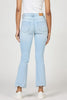 Jeanne High Rise Cropped Flare Jeans - Misty Cloud