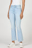 Jeanne High Rise Cropped Flare Jeans - Misty Cloud