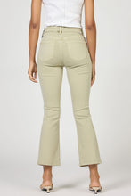 Load image into Gallery viewer, Jeanne High Rise Cropped Flare Jeans - Abbey Stone
