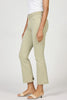 Jeanne High Rise Cropped Flare Jeans - Abbey Stone