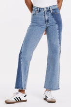 Load image into Gallery viewer, Holly Super High Rise Wide Hem Straight Jeans - Limerial
