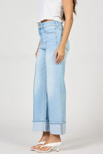 Load image into Gallery viewer, Holly Super High Rise Wide Hem Jeans - Prescott

