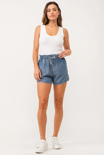 Load image into Gallery viewer, Krissy Super High Rise Shorts - Medium Indigo
