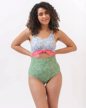 Load image into Gallery viewer, Daisy Patch Knotted Swim One-Piece
