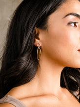 Load image into Gallery viewer, Date Night: Two Toned Earrings - ABLE
