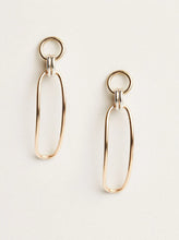 Load image into Gallery viewer, Date Night: Two Toned Earrings - ABLE
