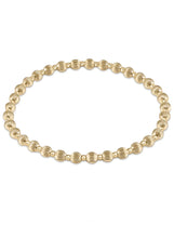 Load image into Gallery viewer, Extends Dignity Grateful Pattern Bead Bracelet - Gold

