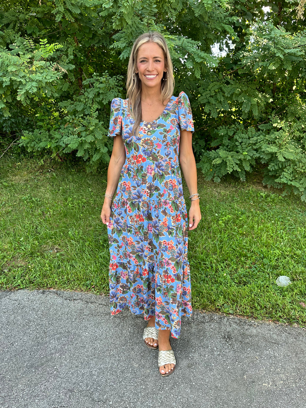 Antique Petals Agatha Dress