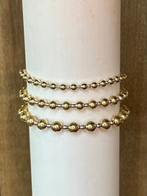 Load image into Gallery viewer, Classic Grateful Pattern Bead Bracelet - Mixed Metal
