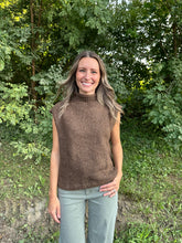 Load image into Gallery viewer, Drop Shoulder Mock Neck Sweater Top
