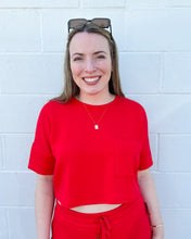 Load image into Gallery viewer, SPANX Airessentials Cropped Pocket Tee
