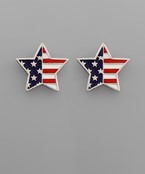 Load image into Gallery viewer, USA Earrings
