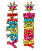 Load image into Gallery viewer, Happy Birthday Earrings
