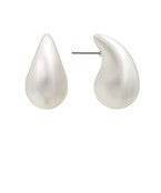 Load image into Gallery viewer, Puffy Teardrop Pearl Earrings
