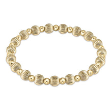 Load image into Gallery viewer, Extends Dignity Grateful Pattern Bead Bracelet - Gold
