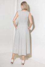 Load image into Gallery viewer, Striped Woven Midi Dress
