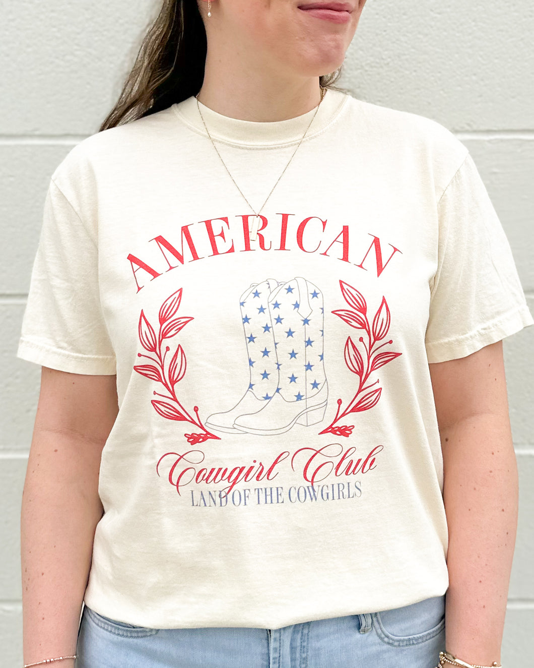 American Cowgirl Club - 4th of July Patriotic Tee