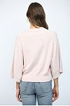 Load image into Gallery viewer, Raglan Short Wide Sleeve Crew Neck Sweater
