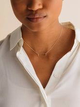 Load image into Gallery viewer, Floating Shape Necklace - Rectangle, ABLE
